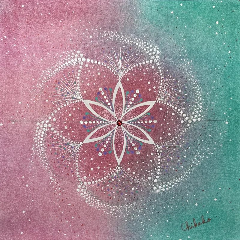 Iyasaka — Phenomenological Introspection Mandala Art by Chikako